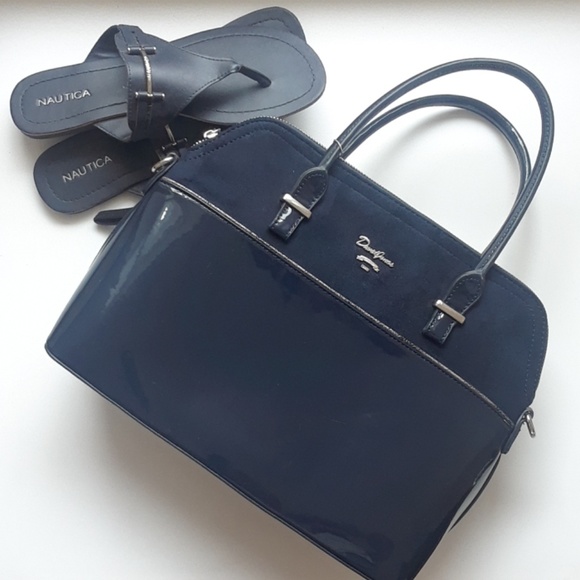 David Jones-Paris Handbags - David Jones-Paris Blue Purse